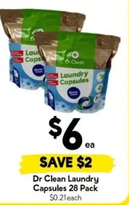 Drakes Dr Clean Laundry Capsules 28 Pack offer