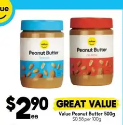 Drakes Value Peanut Butter 500g offer