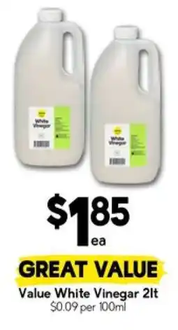 Drakes Value White Vinegar 2lt offer