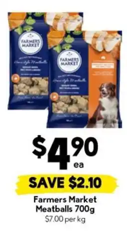 Drakes Farmers Market Meatballs 700g offer