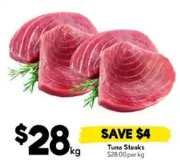 Drakes Tuna Steaks offer