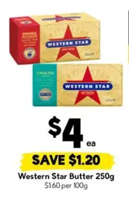 Drakes Western Star Butter 250g offer