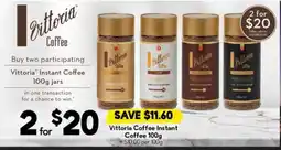 Drakes Vittoria Coffee Instant Coffee 100g offer