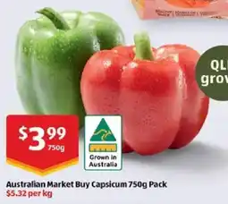 ALDI Capsicum offer