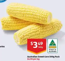 ALDI Sweet Corn offer