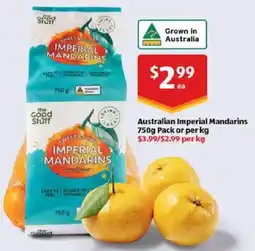ALDI Australian Imperial Mandarins offer