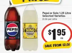 IGA Pepsi or Solo offer