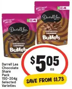 IGA Darrell Lea Chocolate offer