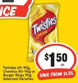IGA Twisties offer