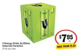 IGA V Energy Drink offer