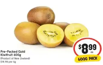 IGA Pre-Packed Gold Kiwifruit offer