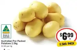 IGA Australian Pre-Packed Potatoes offer