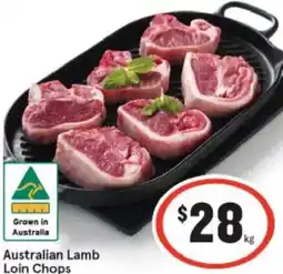 IGA Australian Lamb Loin Chops offer