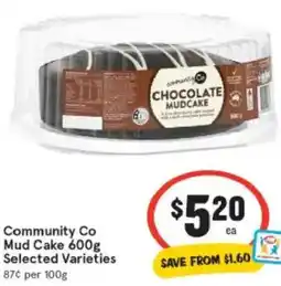 IGA Community Co Mud Cake offer