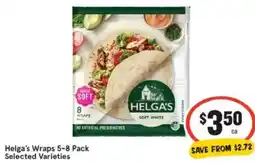 IGA Helga's Wraps offer