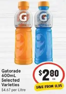 IGA Gatorade offer