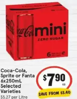 IGA Coca-Cola Sprite or Fanta offer