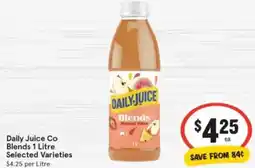 IGA Daily Juice Co Blends offer