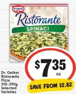 IGA Dr. Oetker Ristorante Pizza offer