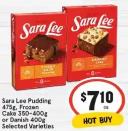IGA Sara Lee Pudding offer