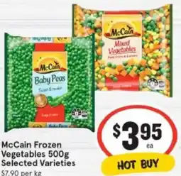 IGA McCain Frozen Vegetables offer