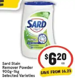 IGA Sard Stain Remover Powder offer