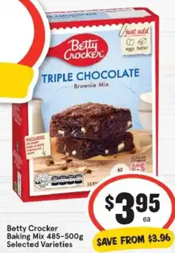 IGA Betty Crocker Baking Mix offer