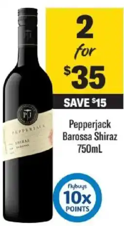 Liquorland Pepperjack Barossa Shiraz offer