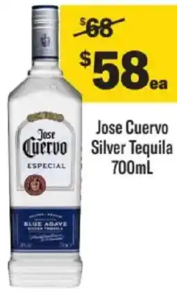 Liquorland Jose Cuervo Silver Tequila offer