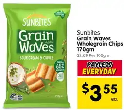Spar Sunbites Grain Waves Wholegrain Chips offer