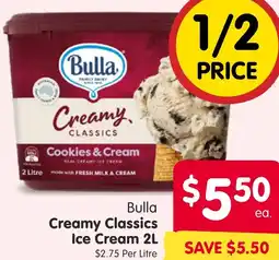 Spar Creamy Classics Ice Cream offer
