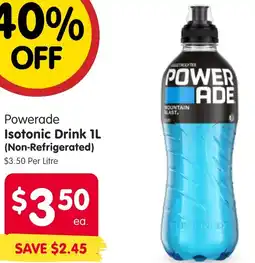 Spar Powerade Isotonic Drink offer