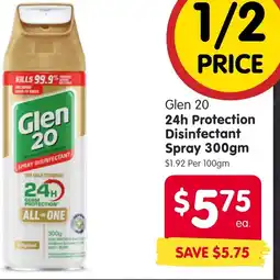 Spar Glen 20 Disinfectant Spray offer