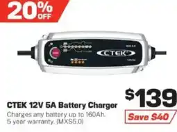 Repco CTEK 12V 5A Battery Charger offer