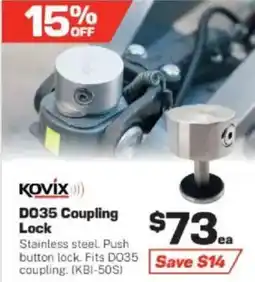 Repco Kovix do35 coupling lock offer