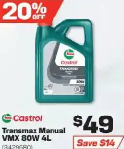 Repco Castrol Transmax Manual offer