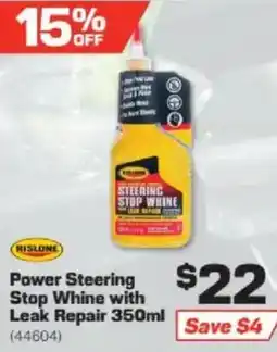 Repco Power Steering Stop Whine with Leak Repair offer
