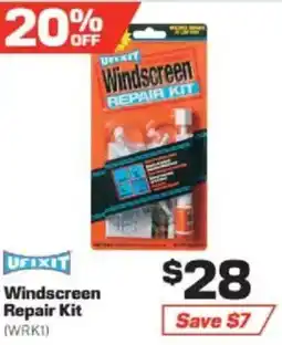 Repco Ufixit Windscreen Repair Kit offer