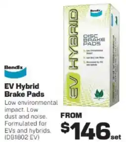 Repco Bendix EV Hybrid Brake Pads offer