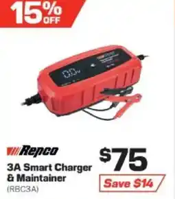 Repco Repco 3A Smart Charger & Maintainer offer