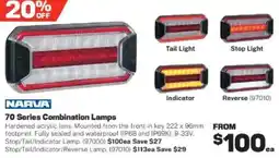Repco 70 Series Combination Lamps offer