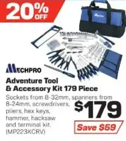 Repco Adventure Tool & Accessory Kit offer