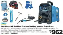 BlueVenom XF186 Multi Process Welding Inverter PowerPack