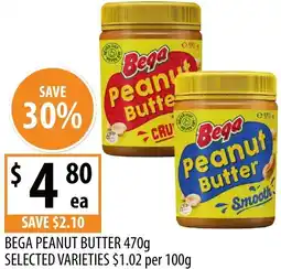 Supabarn Bega Peanut Butter offer