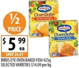 Supabarn Birds Eye Oven Baked Fish offer