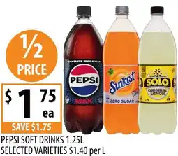 Supabarn Pepsi Soft Drinks offer