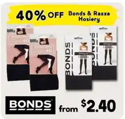 Drakes Bonds & Razza Hosiery offer