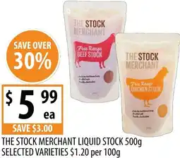 Supabarn The Stock Merchant Liquid Stock offer