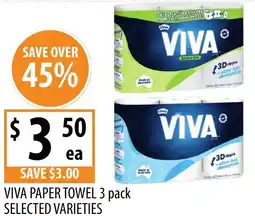 Supabarn Viva paper towel offer