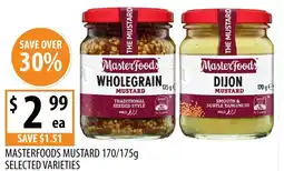 Supabarn Masterfoods mustard offer